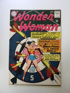 Wonder Woman #156 (1965) VG+ condition stains front cover