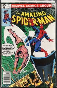 The Amazing Spider-Man #211 Newsstand Edition (1980) Spider-Man
