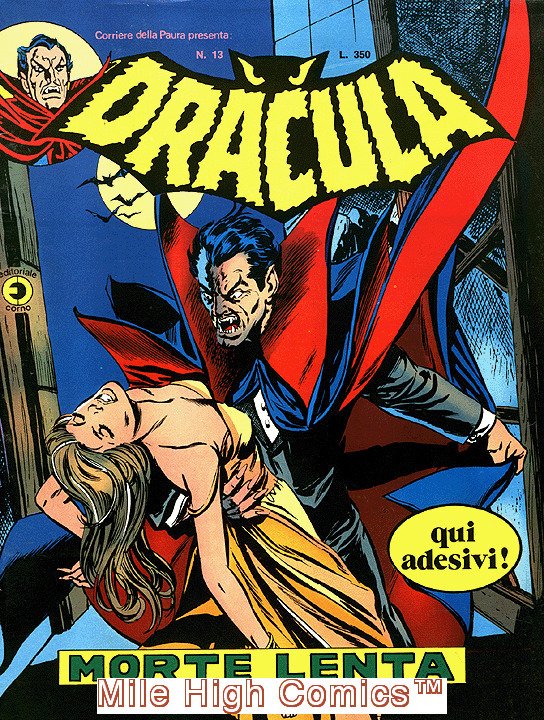 DRACULA MAGAZINE (TOMB OF DRACULA ITALIAN) (1976 Series) #13 Very Fine