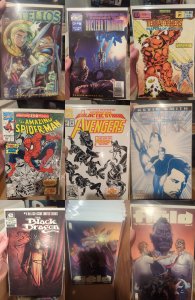 Lot of 9 Comics (See Description) The Field, Terraformers, Spider Man, Avenge...