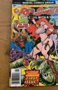 Red Sonja #1 (1977) first solo series 70 series