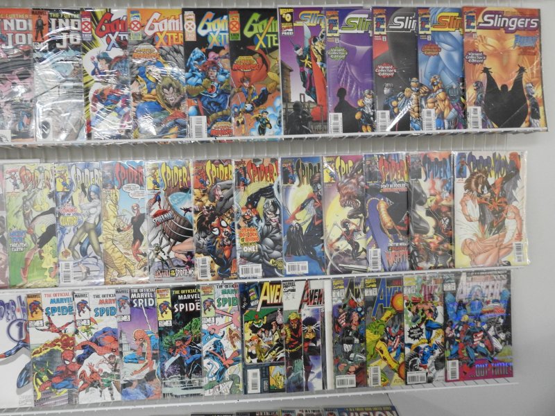 Huge Lot 150+ Comics W/ Tarzan,  Spider-Man, Avengers, Eternals+ Avg VF- Cond!!