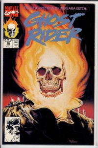 Ghost Rider #18 Direct Edition (1991) 9.2 NM-