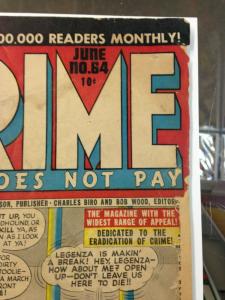 Crime Does Not Pay 64 FR/GD (Jun. 1948) Lev Gleason