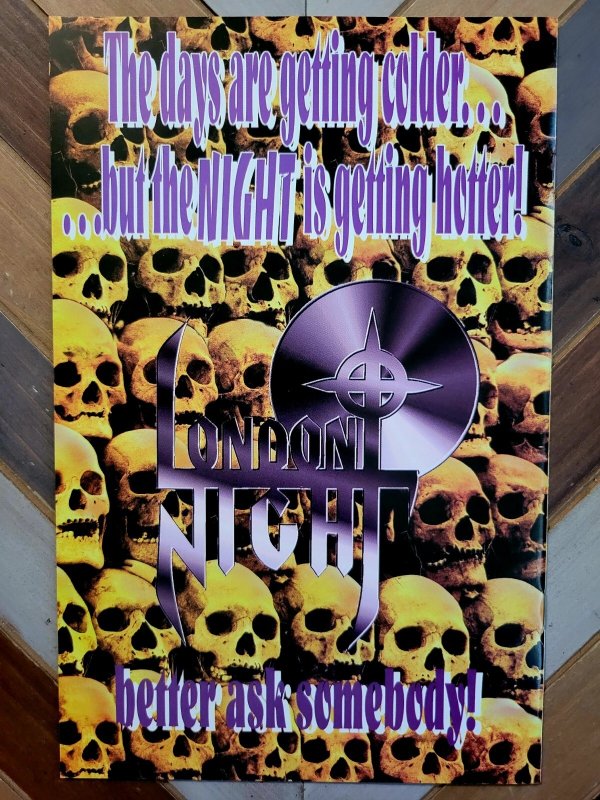 Fangs of the Widow #3 (London Night 1995) Mike Wolfer Cover, Story & Art VF 8.0