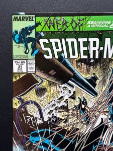 Web of Spider-Man #31 (1987) Kraven's Last Hunt PT 1 - VF