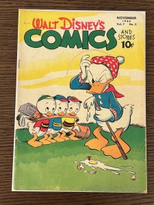 Walt Disney's Comics & Stories #74 (1946). VG. Carl Barks-a. Vol. 7, No. 2.