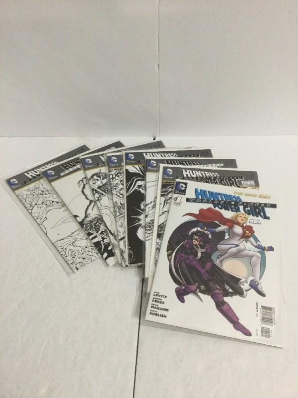 Worlds Finest 1-8 Variant Lot Nm Near Mint Power Girl Huntress DC New 52. IK