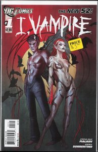 I, Vampire #1 Second Print Cover (2011) Hawkman