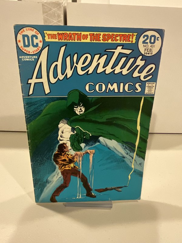 Adventure Comics #431  1974  VG  1st Spectre with Jim Aparo Art!