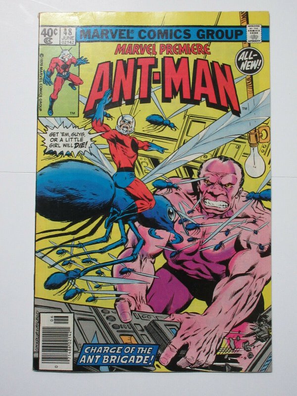 Marvel Premiere (June 1972) #48 Charge of the Ant-Man Brigade by John Byrne VG