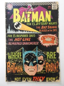 Batman #184 (1966) Solid Good Condition!