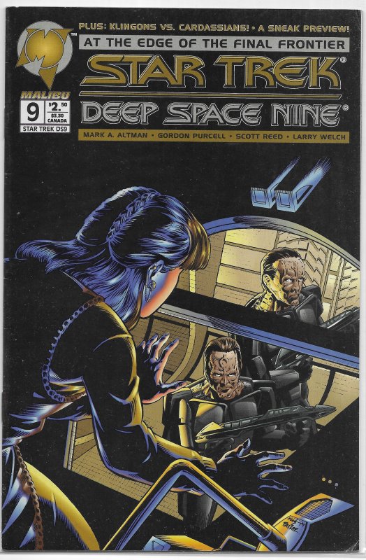 Star Trek: Deep Space Nine (vol. 1, 1993) # 9 FN (Malibu) Altman/Purcell