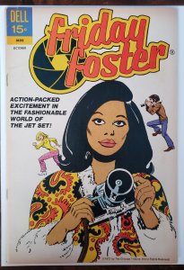 Friday Foster 1 1st African American Female Comic Cover. Only issue