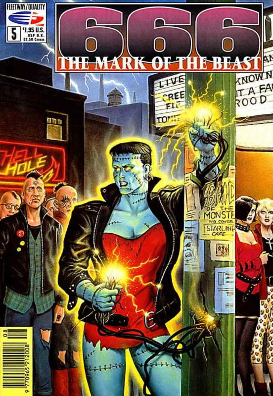 666: The Mark of the Beast #5 VF; Fleetway Quality | save on shipping - details