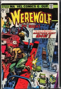 Werewolf by Night #21 (1974) Werewolf by Night