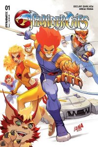 THUNDERCATS #1  DAVID NAKAYAMA TRADE DRESS COVER DYNAMITE NM.