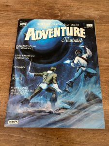 Adventure Illustrated # 1 FN NMPS Sci-Fi Comic Book Magazine NMP 4 J343