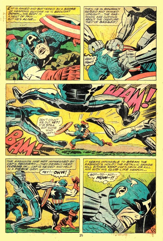 CAPTAIN AMERICA ANNUAL #3 (July1976) 7.5 VF-  Jack Kirby writes and illustrates!