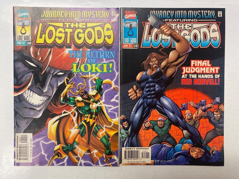 4 Journey Into Mystery MARVEL comic books #509 510 519 -1 68 KM15