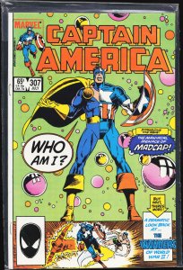 Captain America #307 (1985) Captain America [Key Issue]