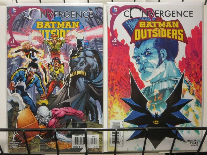 CONVERGENCE BATMAN AND THE OUTSIDERS (2015) 1-2