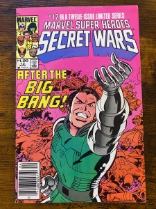 Marvel Super Heroes Secret Wars #12 Newsstand Edition (1985)