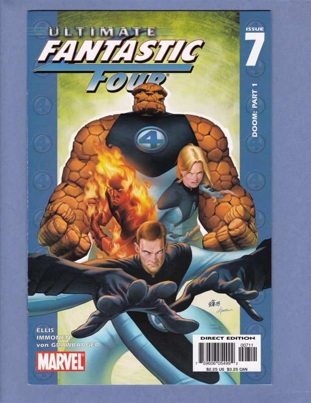 Ultimate Fantastic Four Lot #1 2 3 4 5 6 7 8 9 10 11 12 Dr Doom Mole Man Marvel