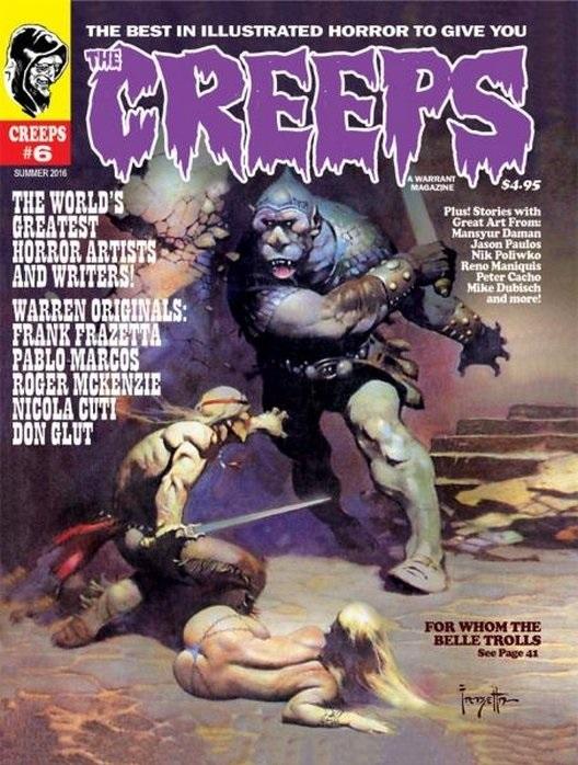 THE CREEPS #6 COMIC HORROR MAGAZINE