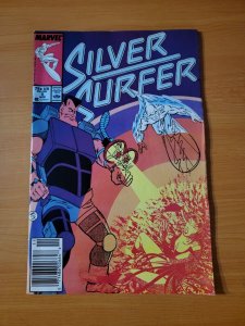 Silver Surfer v3 #5 Newsstand Variant ~ VF - NEAR MINT NM ~ 1987 Marvel Comics