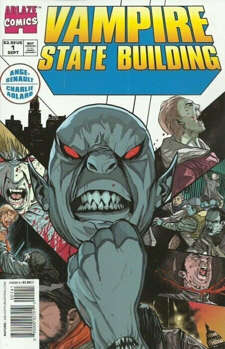 Vampire State Building #1 (2019) NM Ablaze Comics 1st Print VARIANT