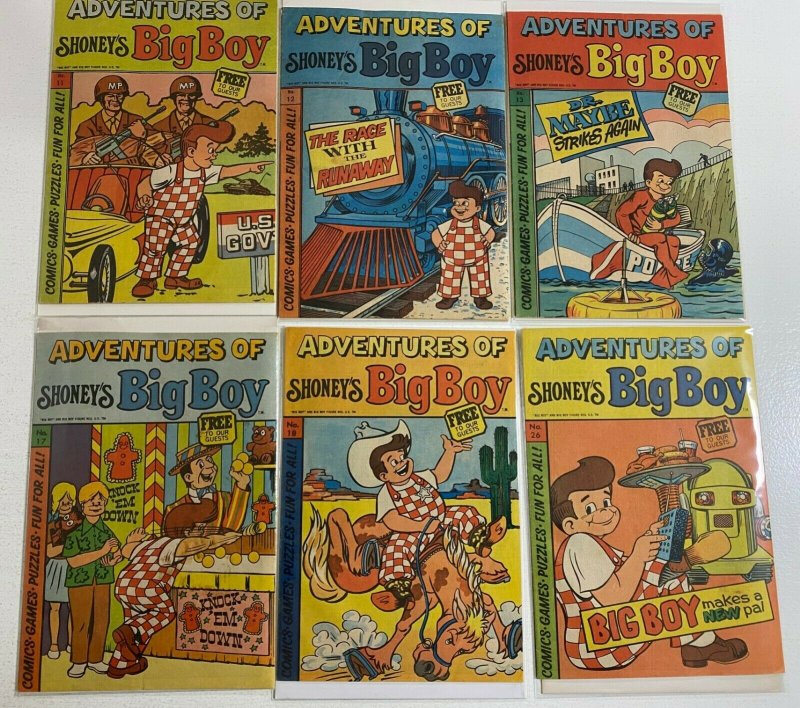 Restaurant give-away comic lot 32 different issues 6.0 FN 