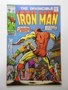 Iron Man #30 (1970) FN- Condition! moisture stain