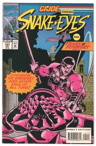 G.I. Joe: A Real American Hero #141 (1993) Snake Eyes!