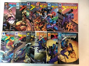 Solitaire (1993) #1-12 (VF/NM) Complete Set Run Malibu Ultraverse