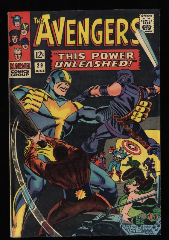 Avengers #29 FN+ 6.5 Marvel Comics Thor Captain America