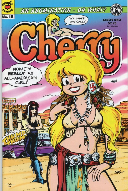 Cherry Poptart #18 (1995)Adult Comic Book Cherry Grade NM- 9.2