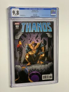 Thanos 13 CGC 9.8 WP 2018 Second Printing Marvel 