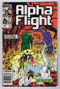 Alpha Flight #24 ORIGINAL Vintage 1985 Marvel Comics