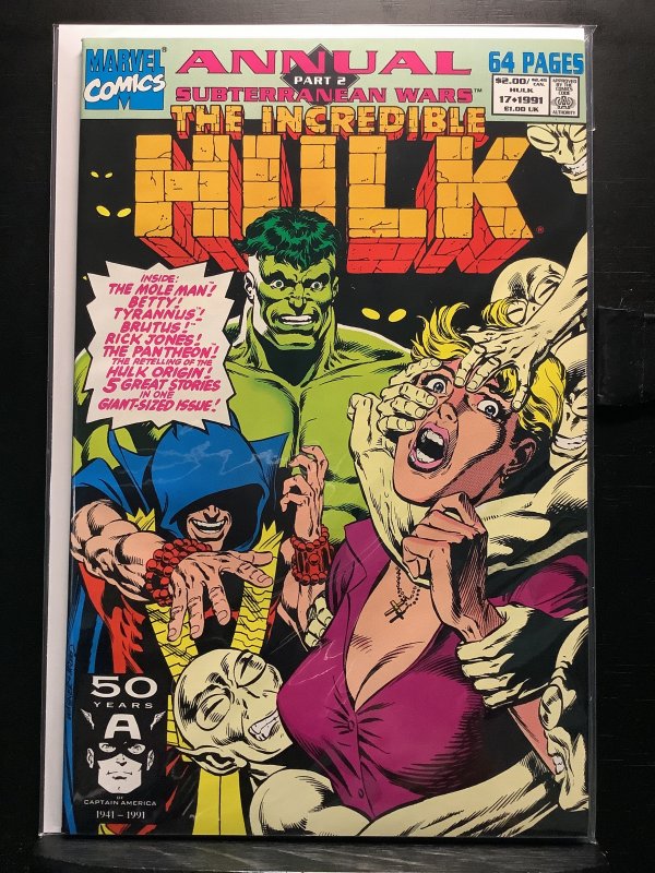 The Incredible Hulk Annual #17 Direct Edition (1991)