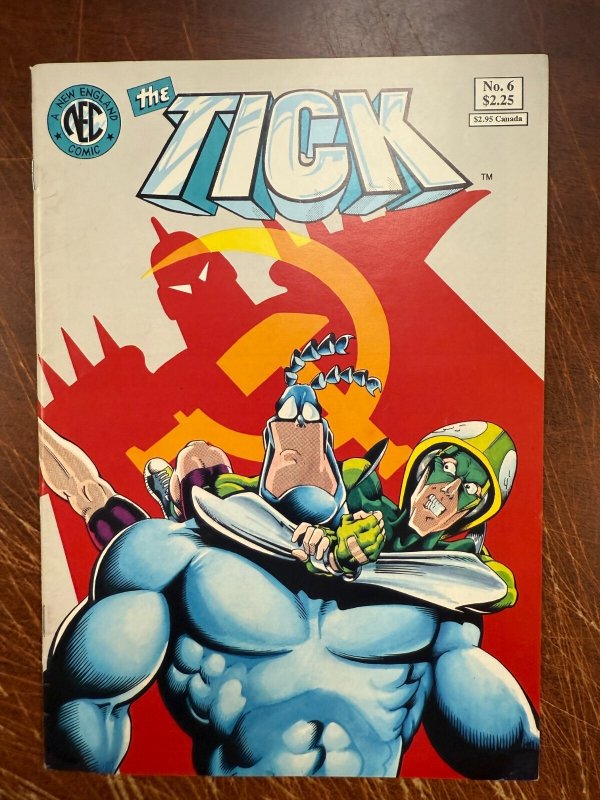 The Tick # 6 VF/NM 1st Print NEC New England Comic Book  1 J252