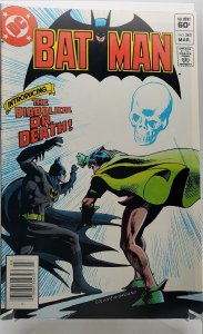 BATMAN #345 (1982) NEWSSTAND 1st Appearance of DR. Death VF/NM