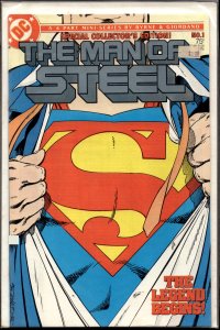 The Man of Steel #1 Variant Cover (1986) Superman