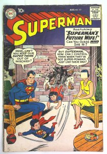Superman (1939 series)  #131, VG- (Actual scan)