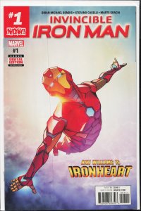 Invincible Iron Man #1 (2017) Iron Man
