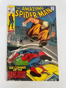 Amazing Spider-Man # 81 VF/NM Marvel Comic Book Doc Ock Goblin Lizard 13 LI3