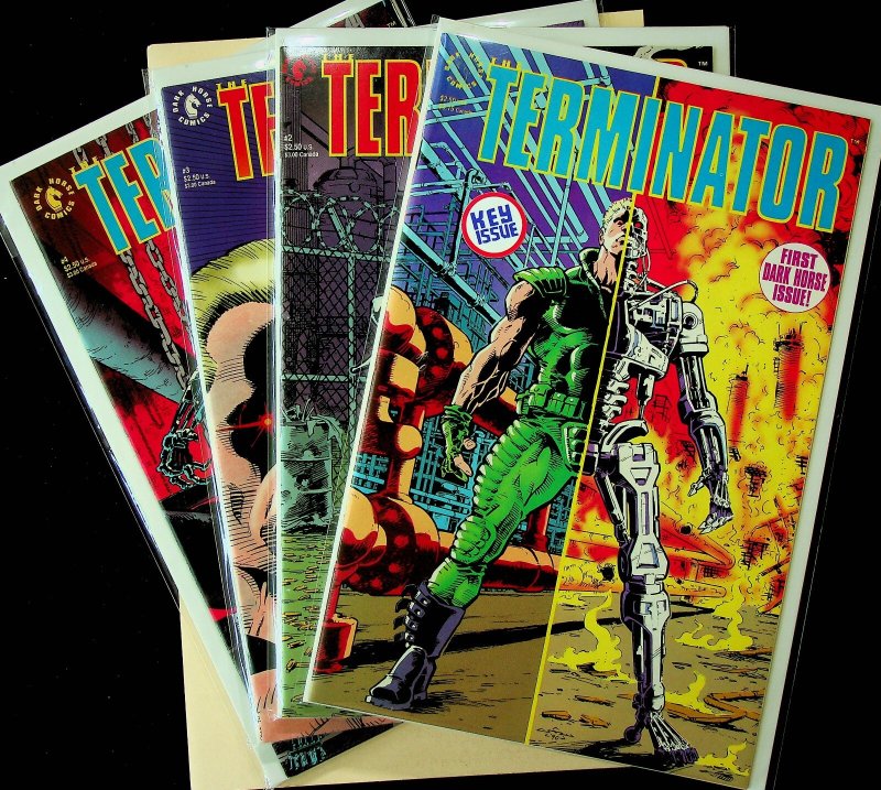 Terminator #1-4 (Nov-Apr 1990, Dark Horse) - Comic Set of 4 - Near Mint
