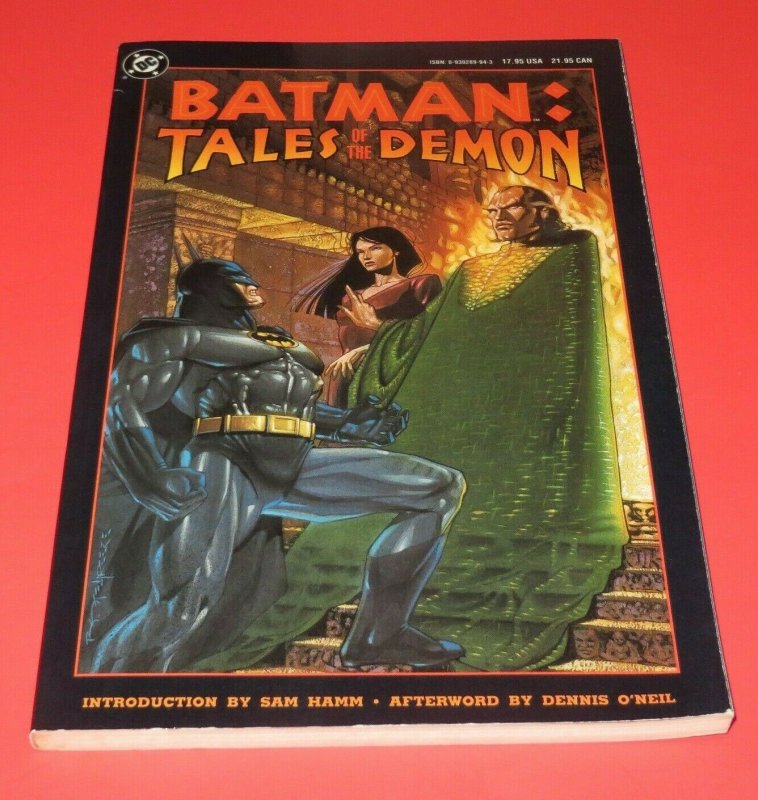 Batman Tales of the Demon SC Graphic Novel TPB VF+ 1st Print 1991 DC Comics