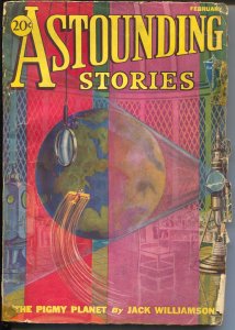 Astounding Stories--February 1932--Pulp Magazine--Clayton--FR