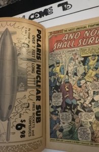 The X-Men #17 (1966)and none shall survive Mod foxxing